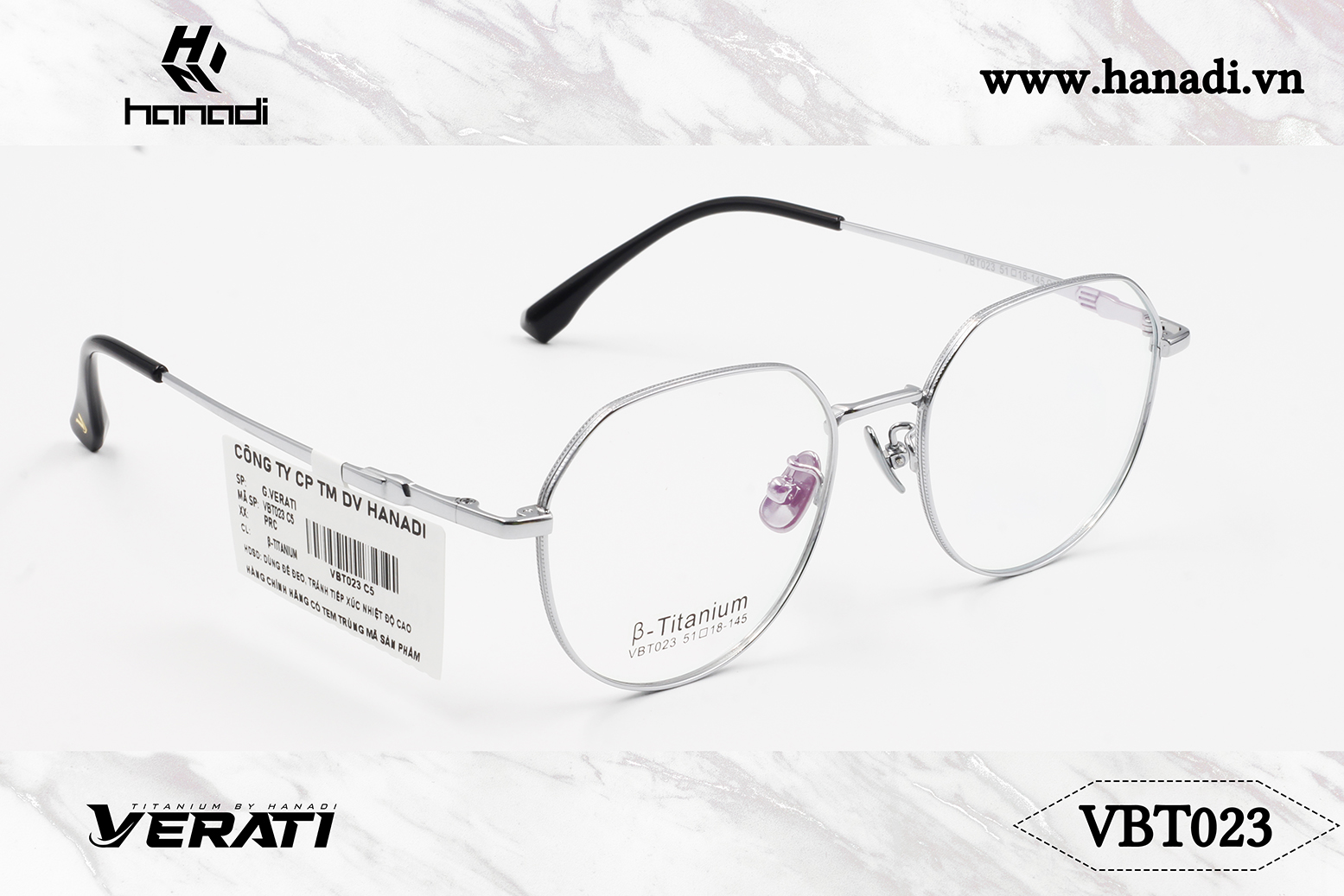 GỌNG TITANIUM VERATI VBT023