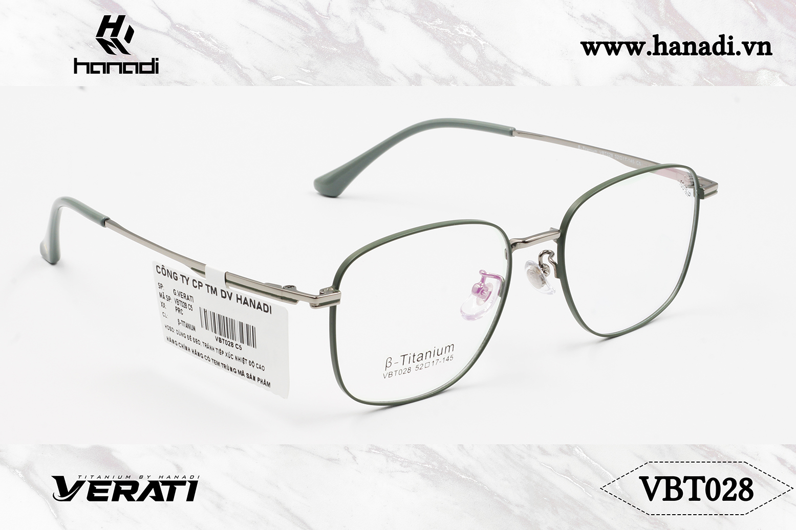 GỌNG TITANIUM VERATI VBT028