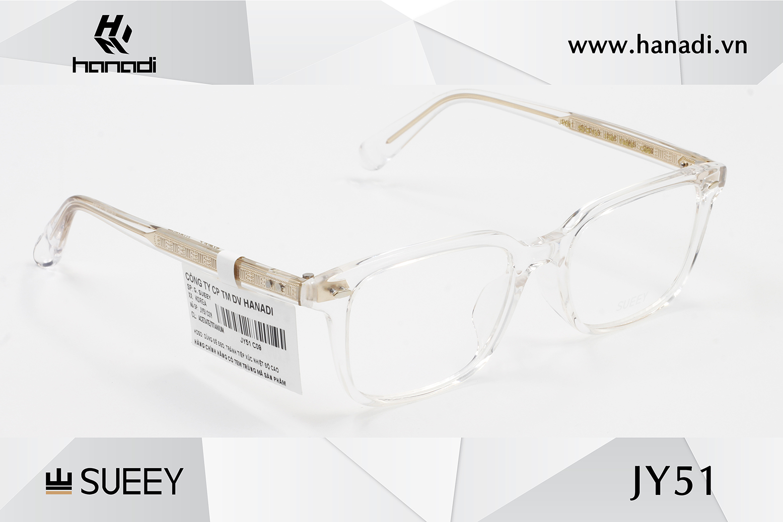 GỌNG ACETATE - TITANIUM SUEEY JY51