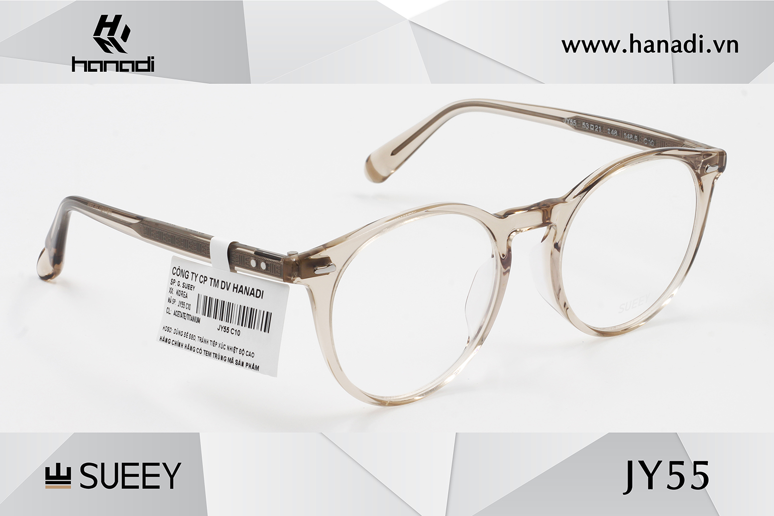 GỌNG ACETATE - TITANIUM SUEEY JY55