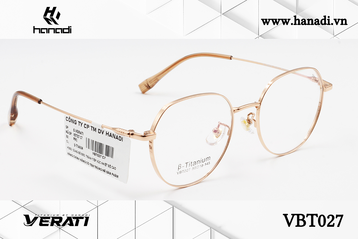 GỌNG TITANIUM VERATI VBT027