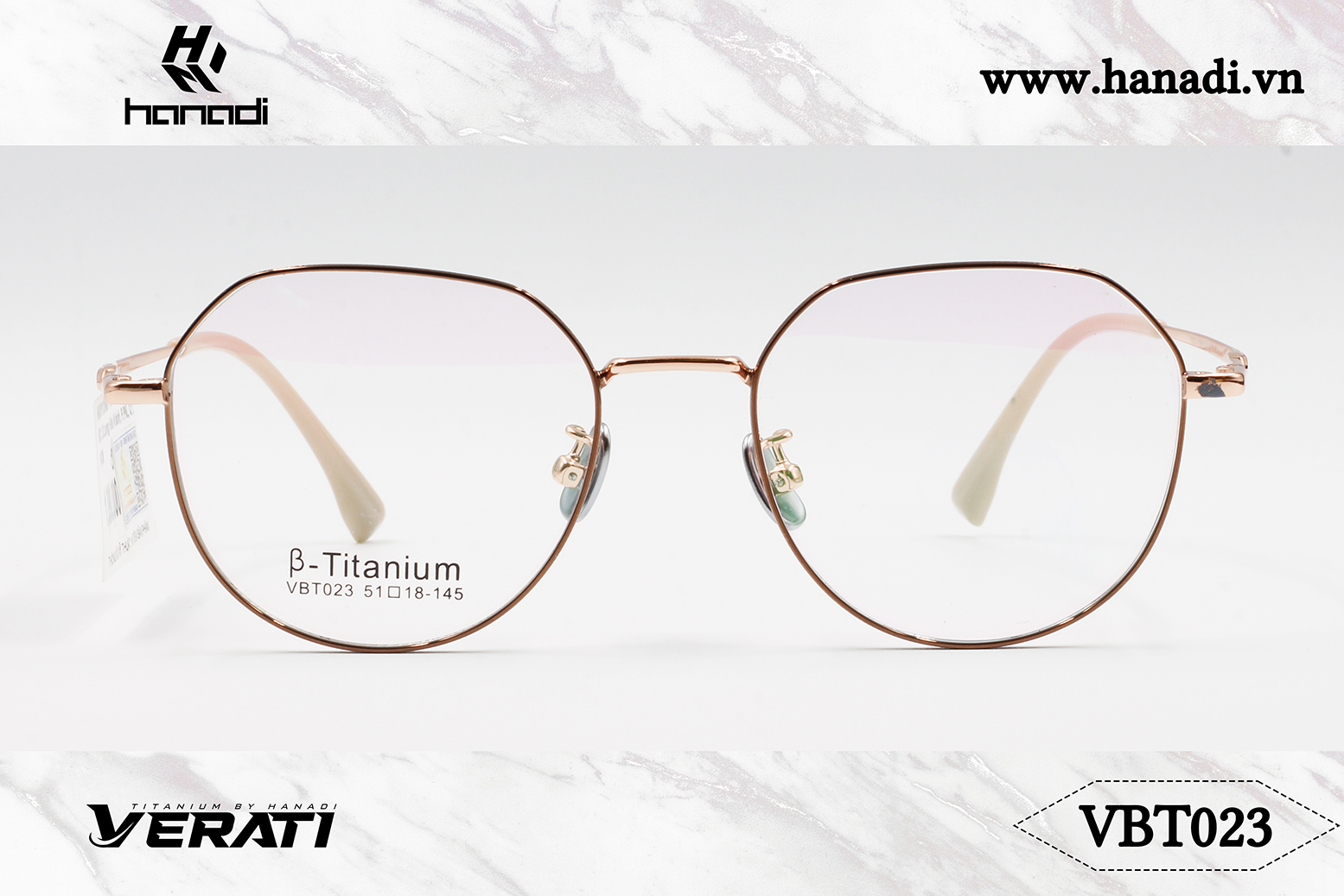 GỌNG TITANIUM VERATI VBT023