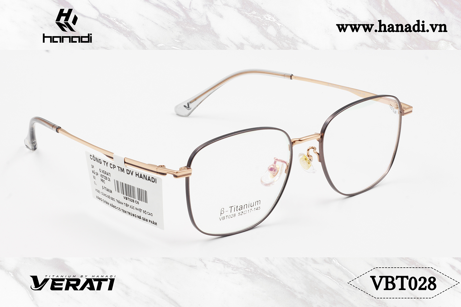 GỌNG TITANIUM VERATI VBT028