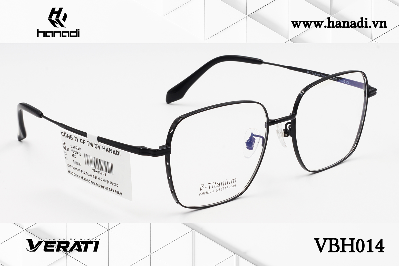 GỌNG TITANIUM VERATI VBH014