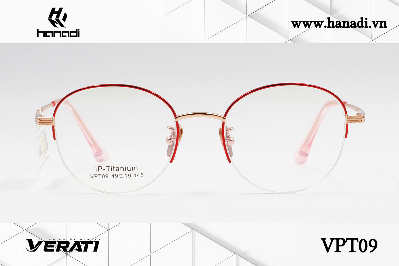 GỌNG TITANIUM VERATI VPT09