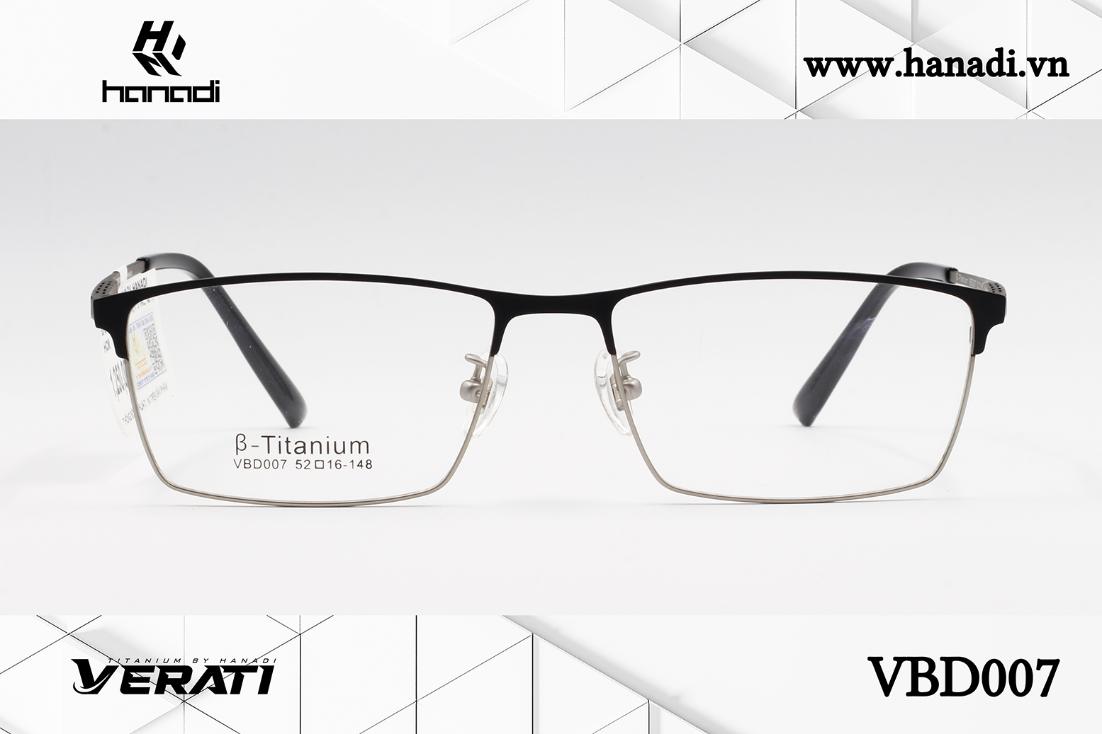 GỌNG TITANIUM VERATI VBD007