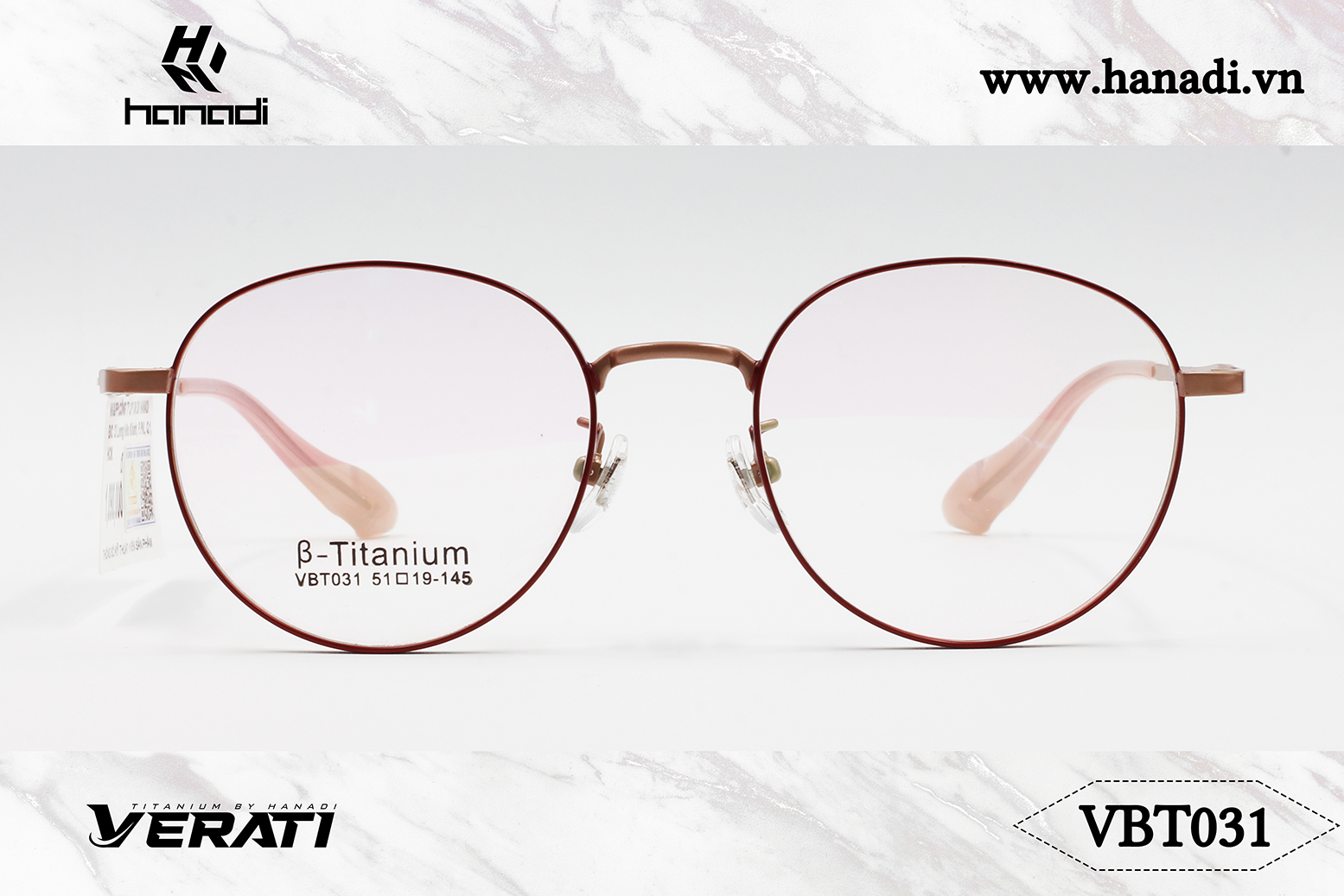 GỌNG TITANIUM VERATI VBT031