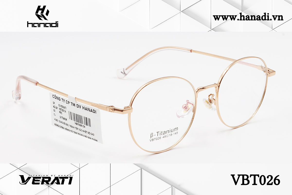 GỌNG TITANIUM VERATI VBT026