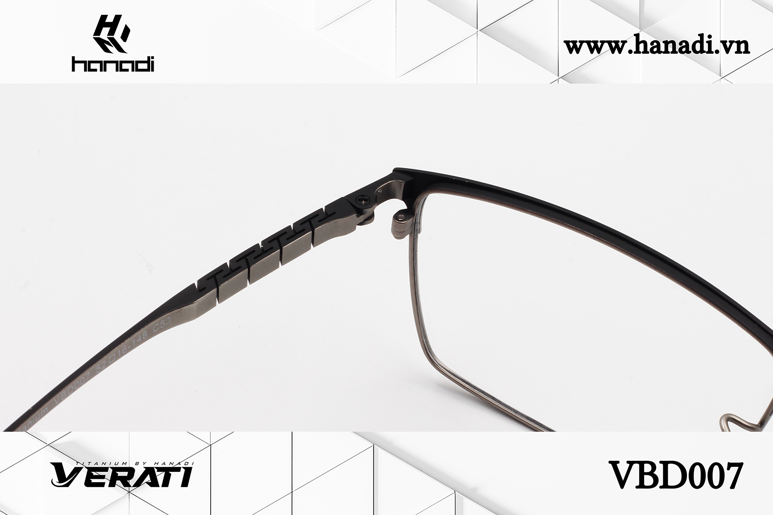 GỌNG TITANIUM VERATI VBD007