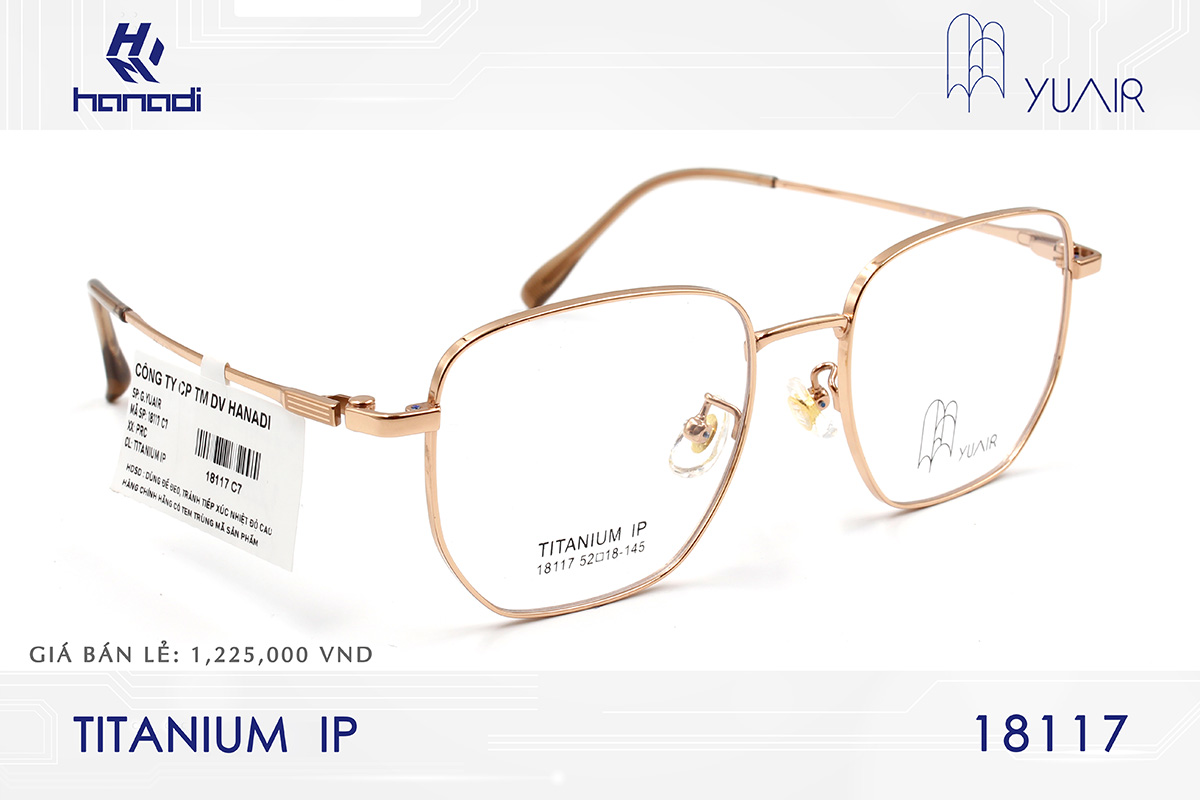 GỌNG TITANIUM YUAIR 18117