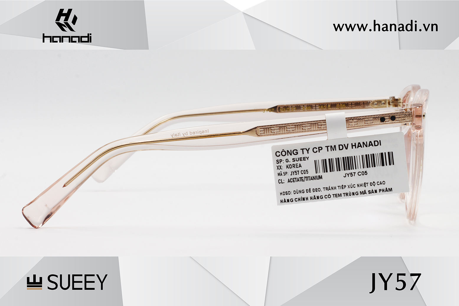 GỌNG ACETATE - TITANIUM SUEEY JY57