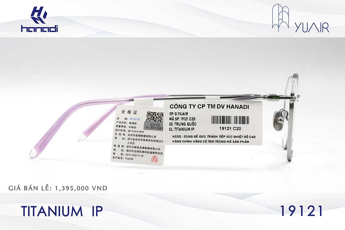 GỌNG TITANIUM YUAIR 19121