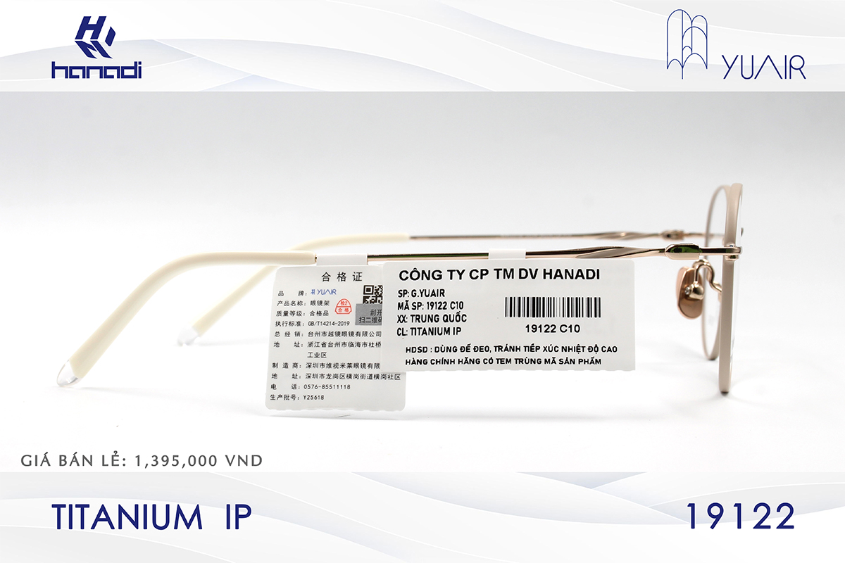 GỌNG TITANIUM YUAIR 19122