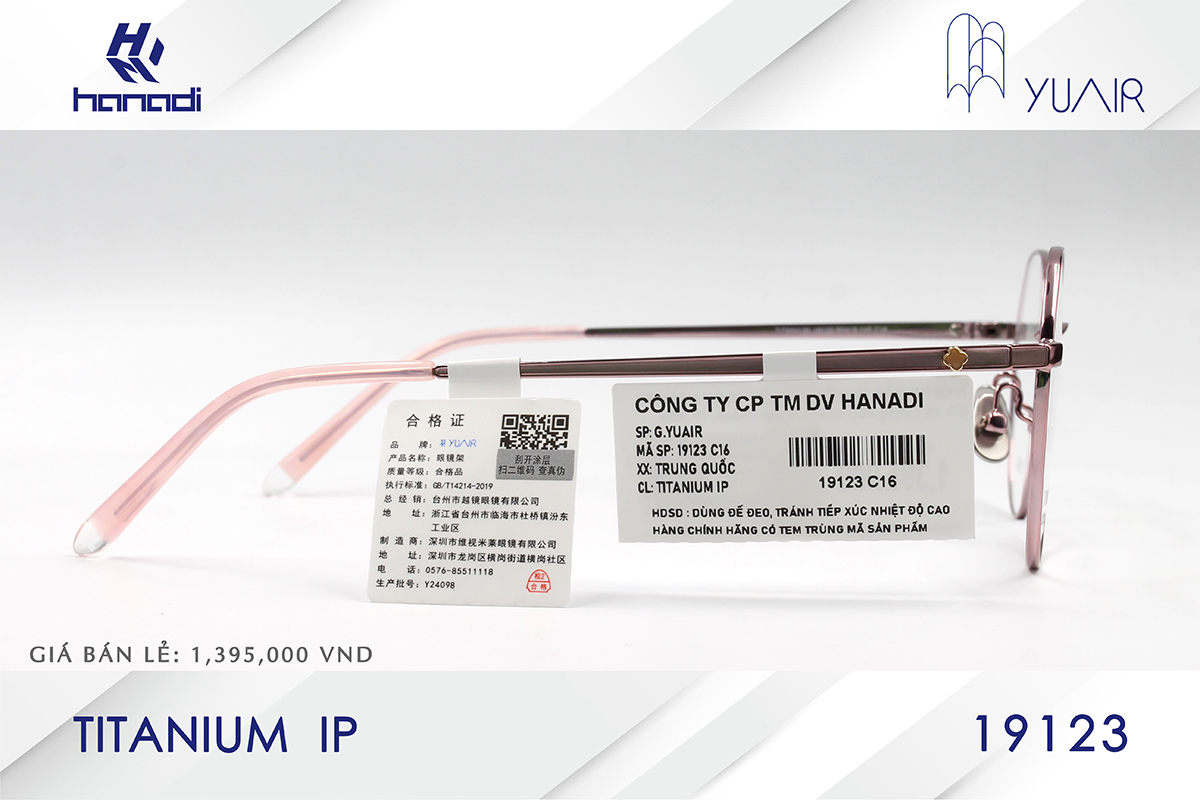 GỌNG TITANIUM YUAIR 19123