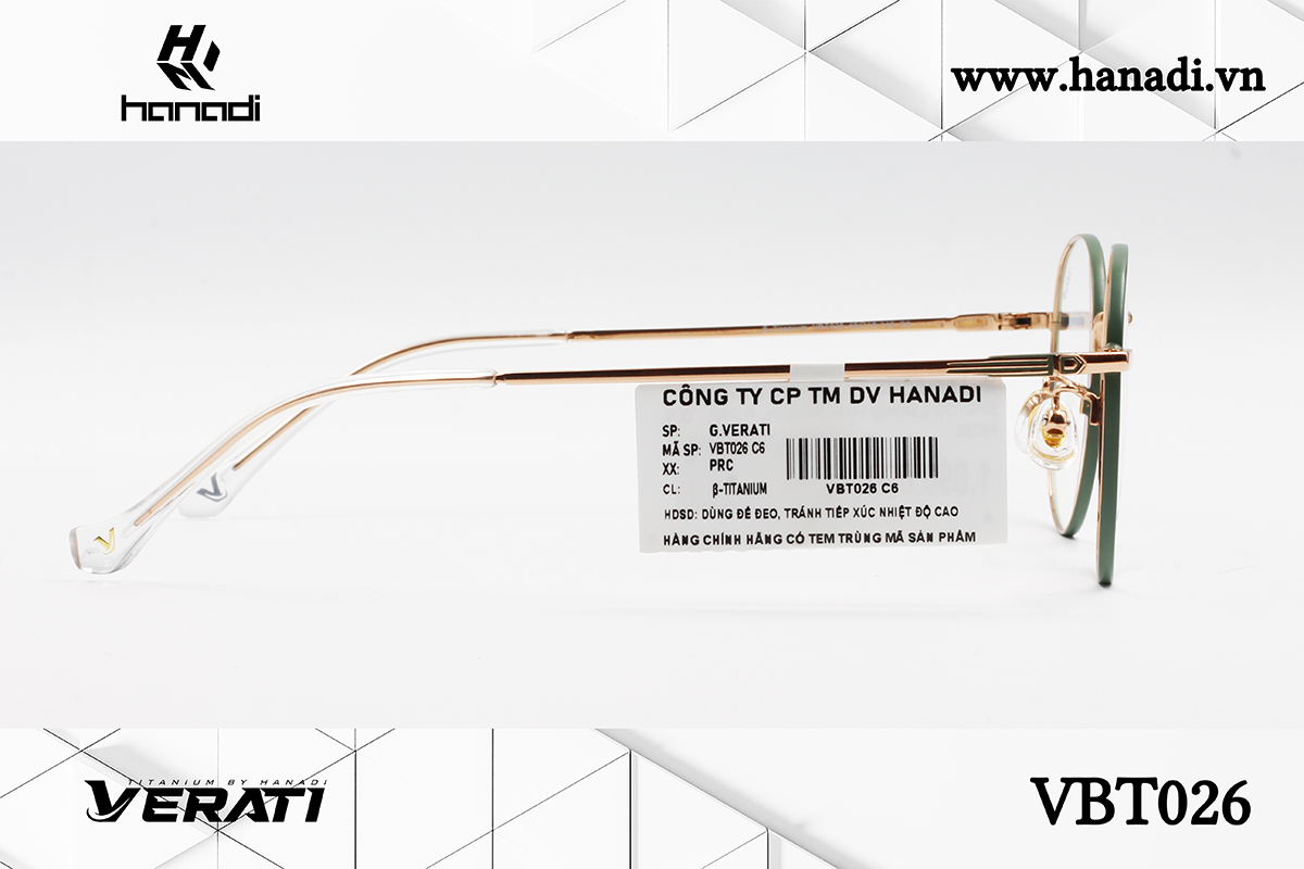 GỌNG TITANIUM VERATI VBT026