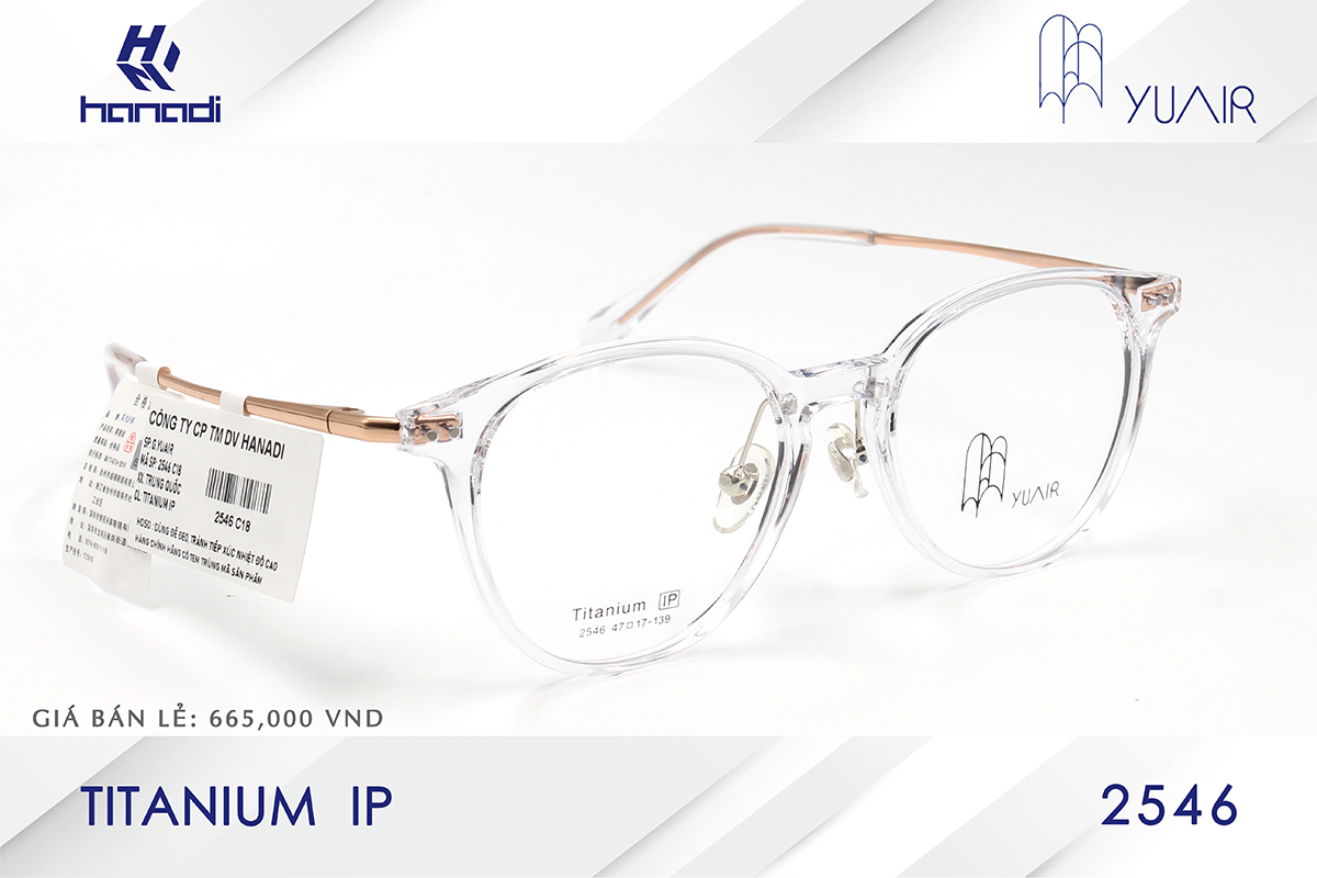 GỌNG TITANIUM YUAIR 2546