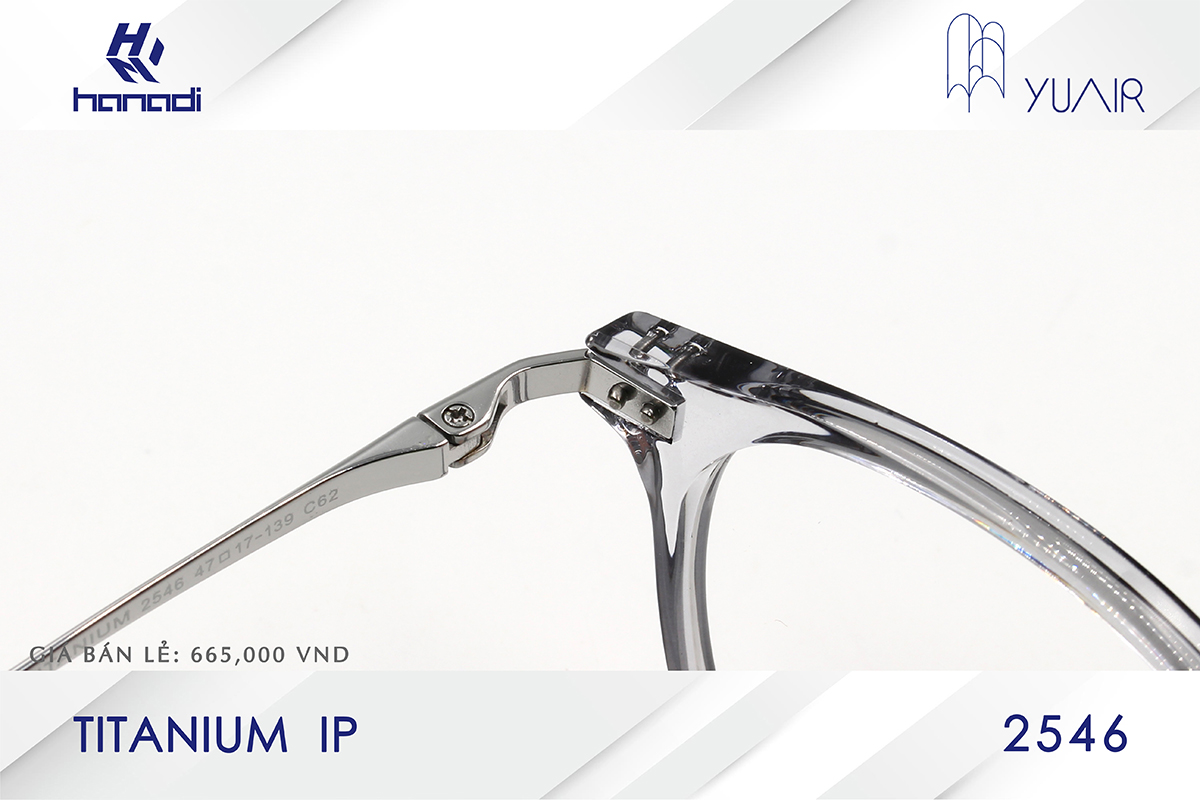 GỌNG TITANIUM YUAIR 2546