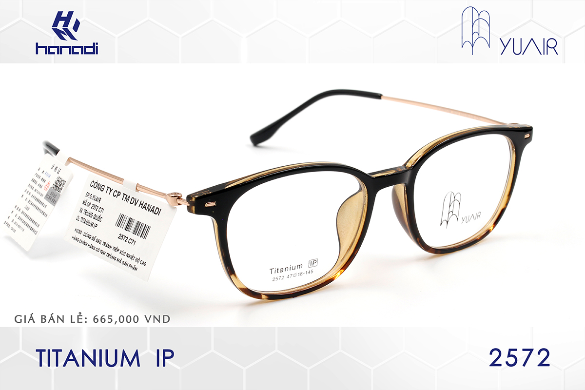 GỌNG TITANIUM YUAIR 2572