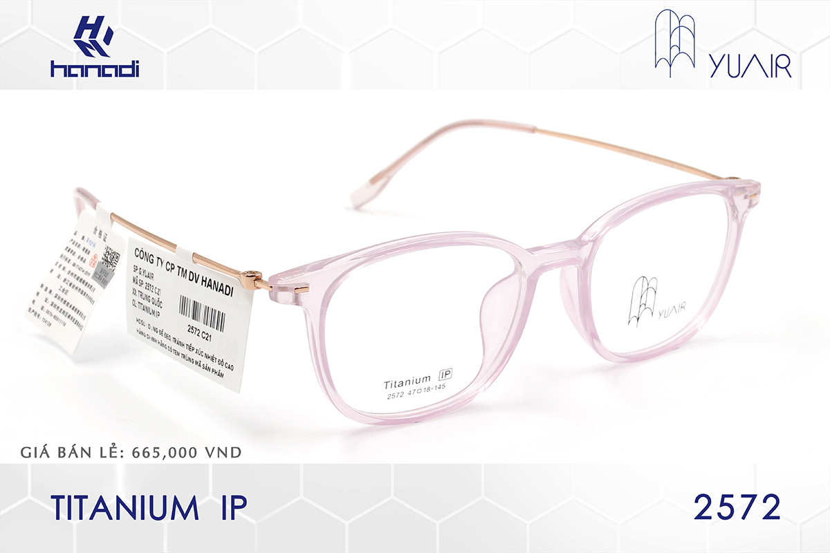 GỌNG TITANIUM YUAIR 2572