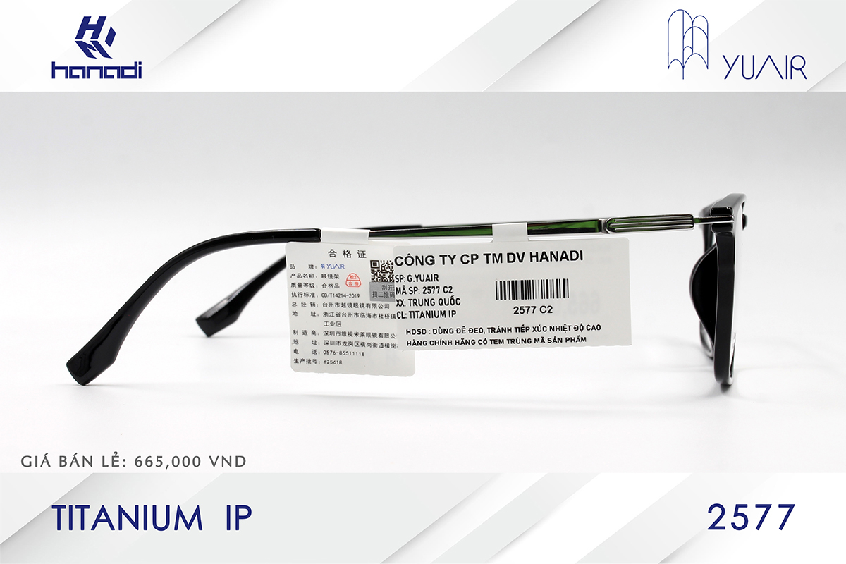 GỌNG TITANIUM YUAIR 2577