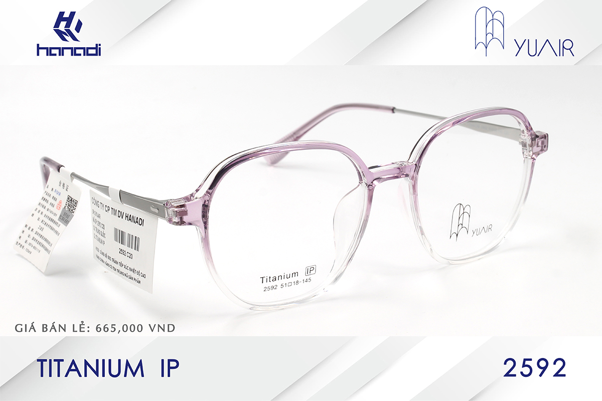 GỌNG TITANIUM YUAIR 2592