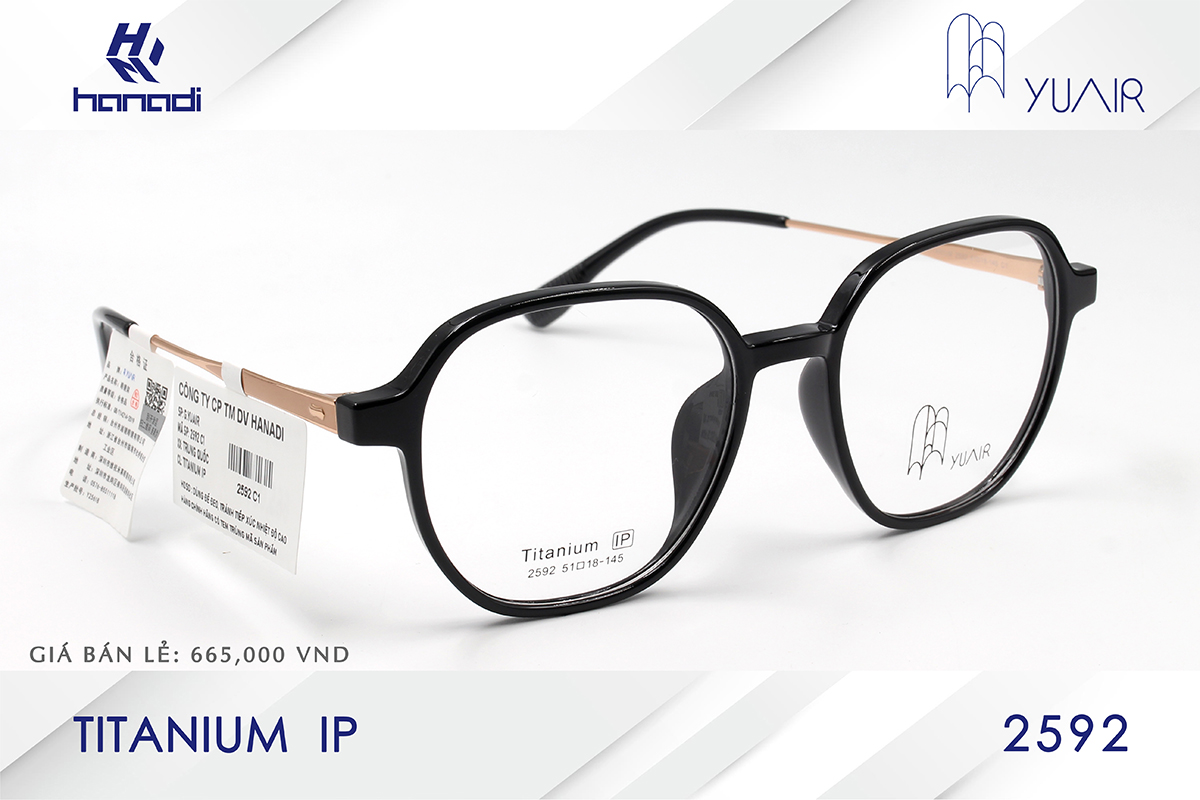 GỌNG TITANIUM YUAIR 2592