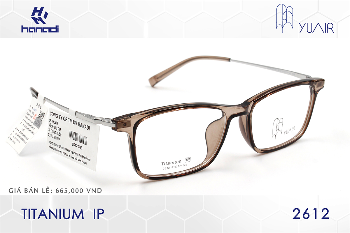 GỌNG TITANIUM YUAIR 2612