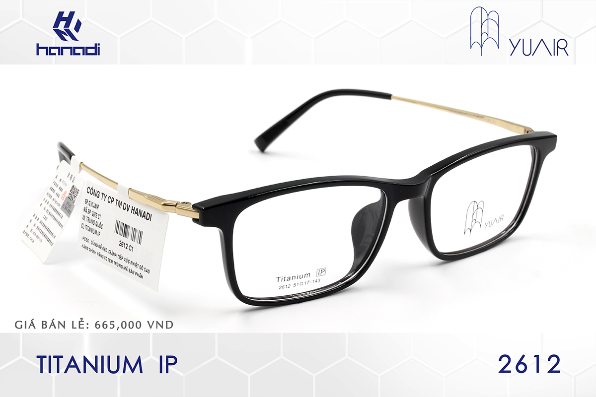 GỌNG TITANIUM YUAIR 2612