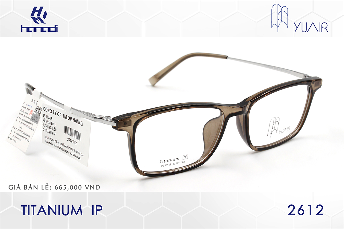 GỌNG TITANIUM YUAIR 2612
