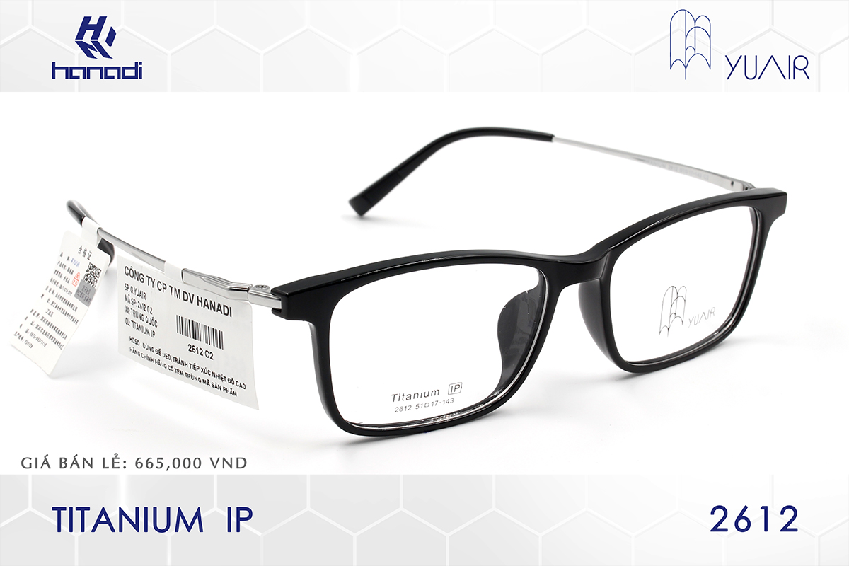 GỌNG TITANIUM YUAIR 2612