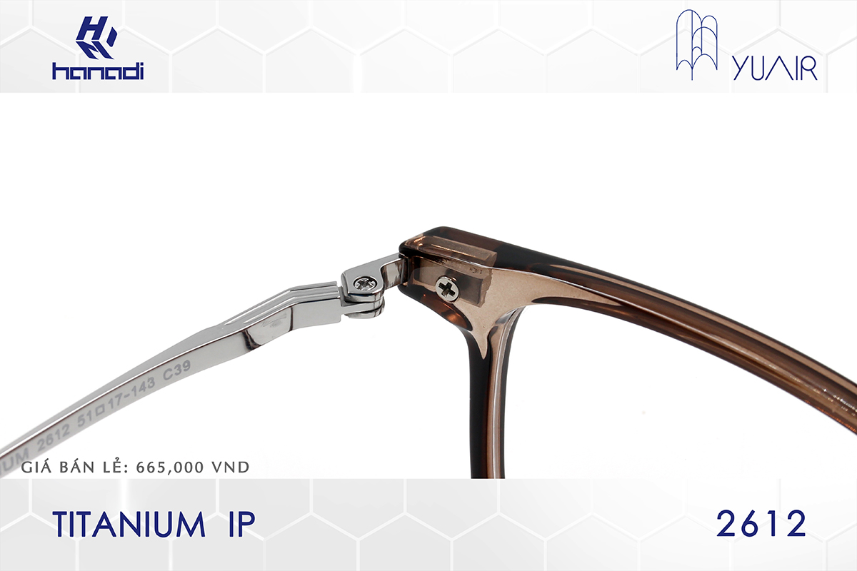GỌNG TITANIUM YUAIR 2612