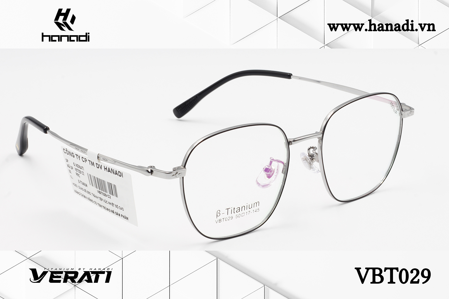 GỌNG TITANIUM VERATI VBT029