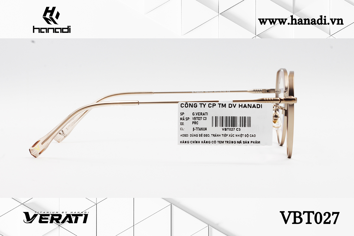 GỌNG TITANIUM VERATI VBT027