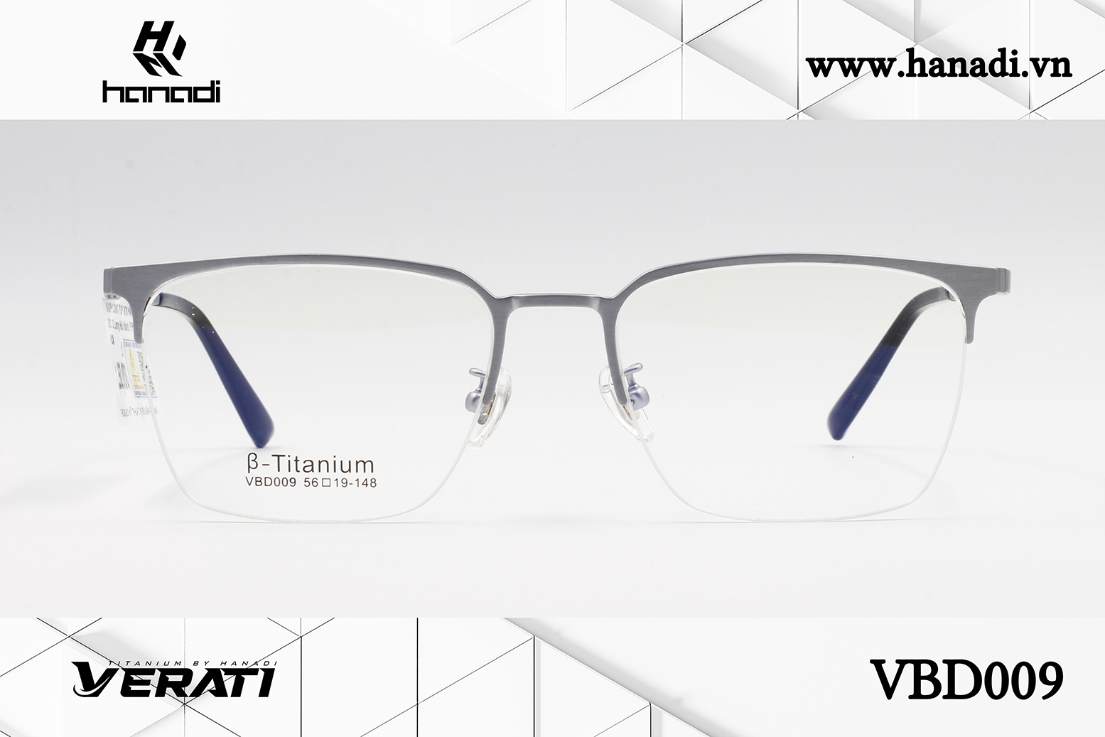 GỌNG TITANIUM VERATI VBD009