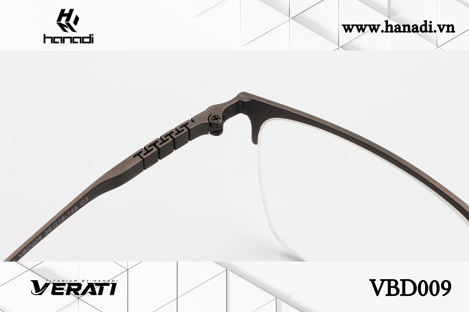 GỌNG TITANIUM VERATI VBD009