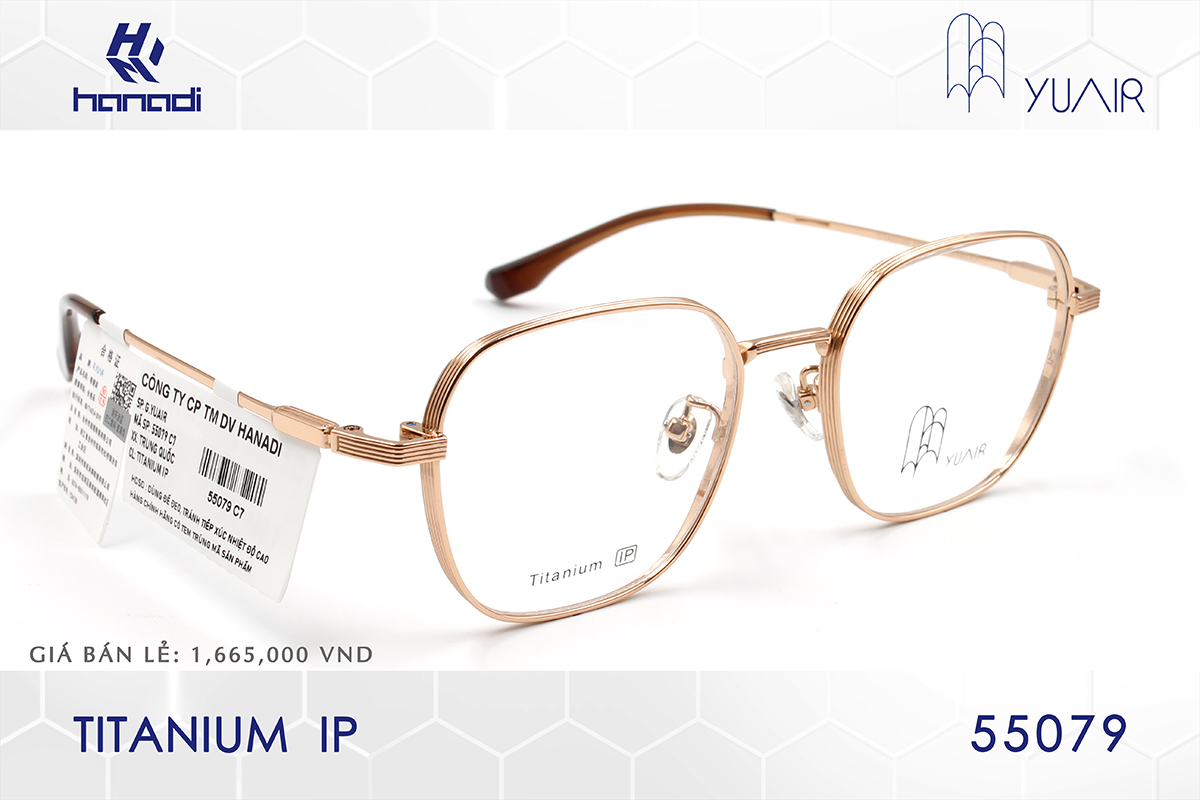 GỌNG TITANIUM YUAIR 55079