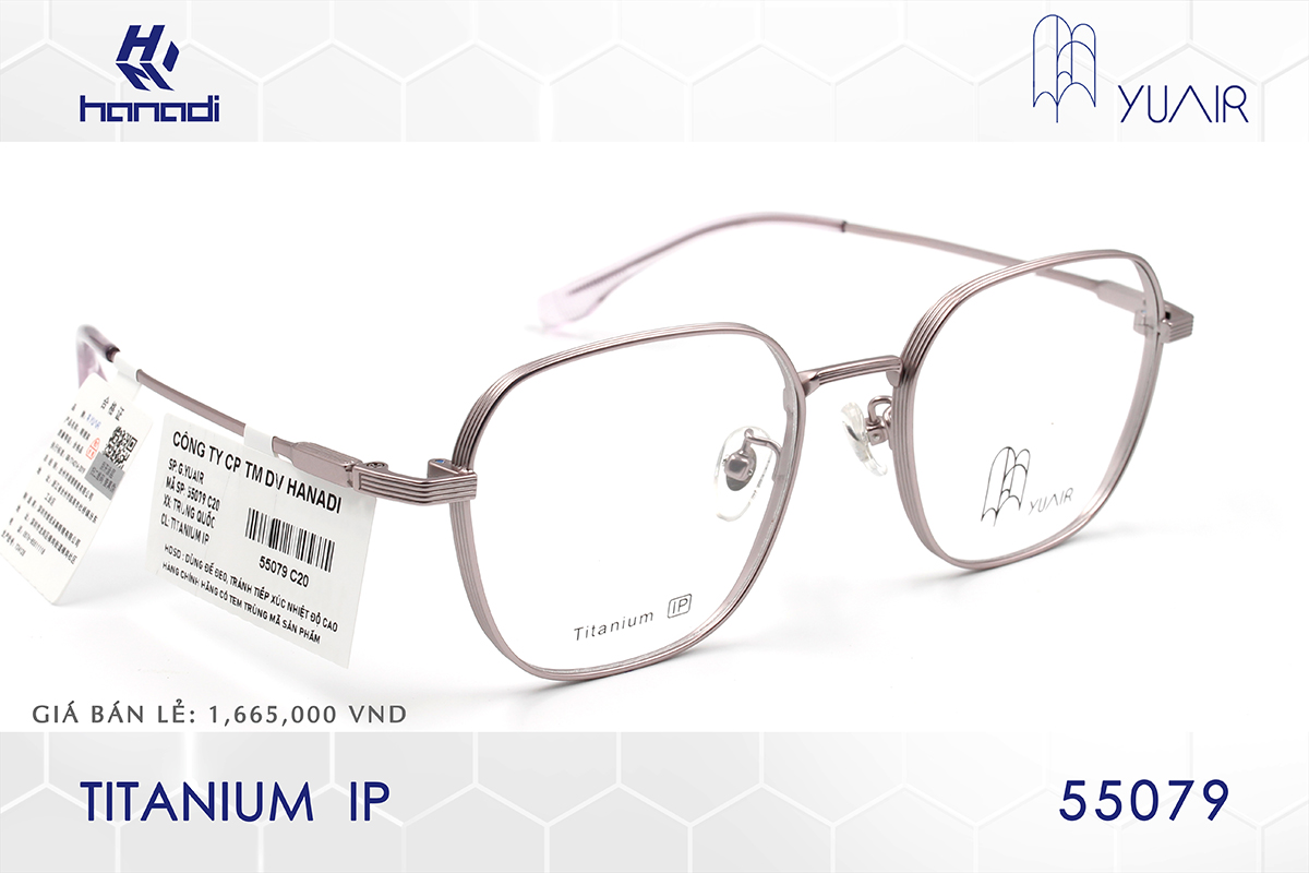 GỌNG TITANIUM YUAIR 55079