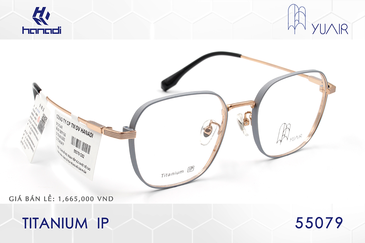 GỌNG TITANIUM YUAIR 55079