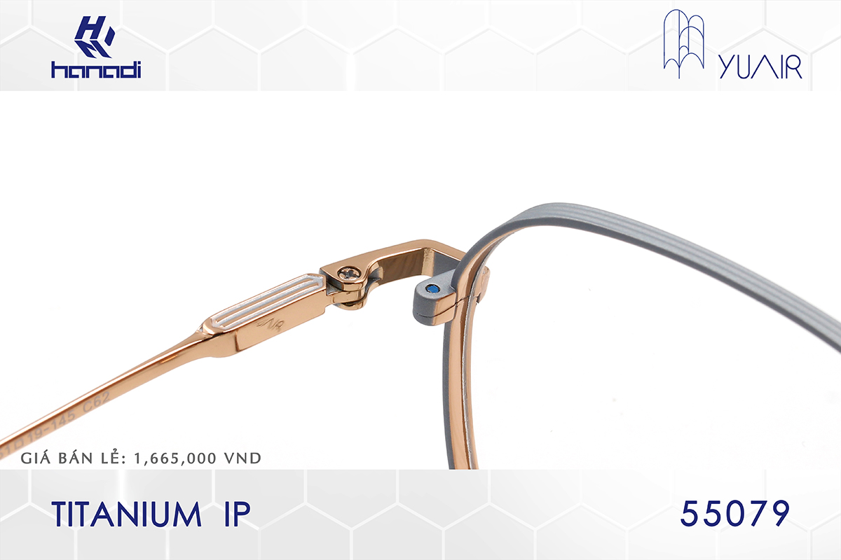 GỌNG TITANIUM YUAIR 55079