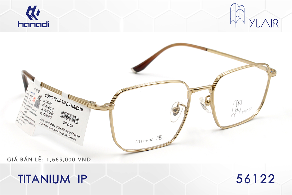 GỌNG TITANIUM YUAIR 56122