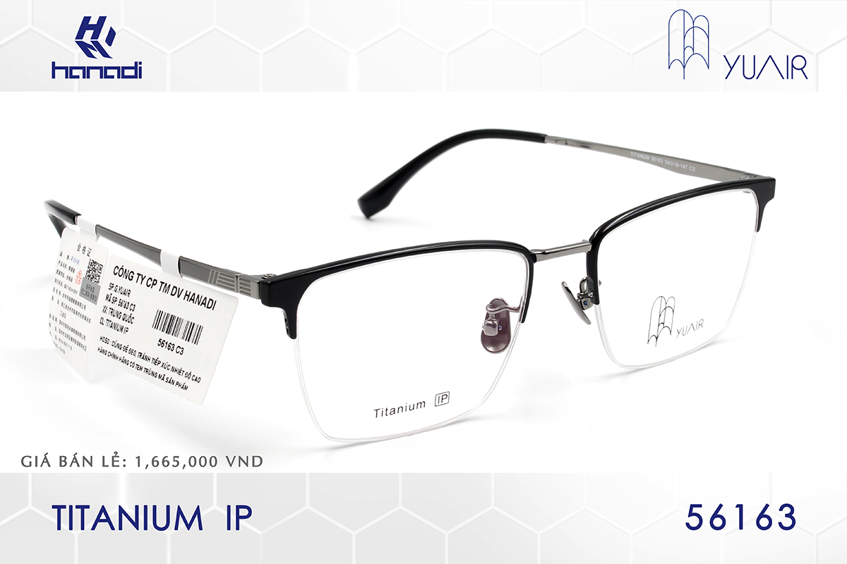 GỌNG TITANIUM YUAIR 56163