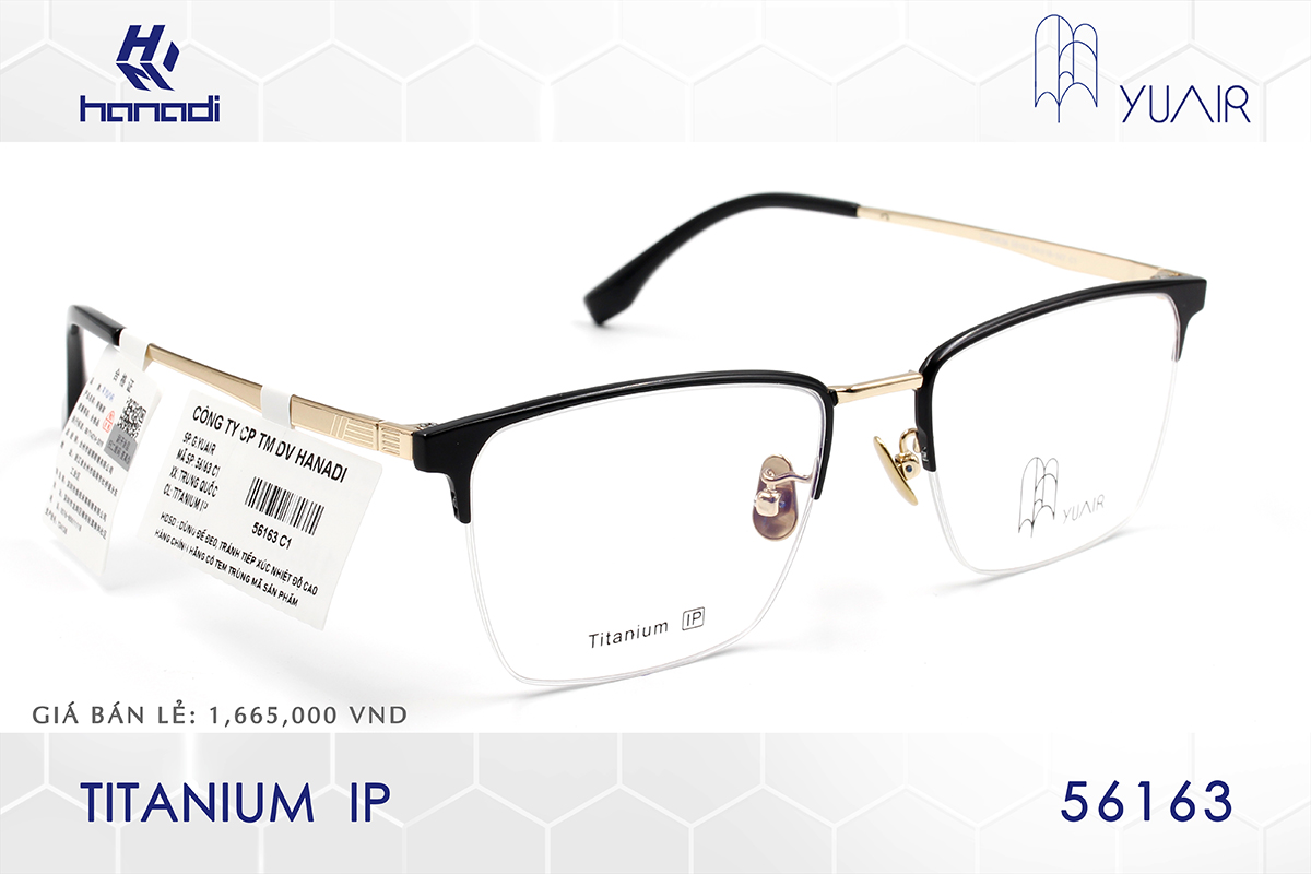 GỌNG TITANIUM YUAIR 56163