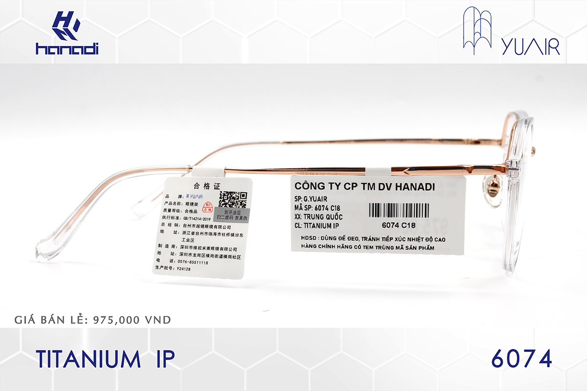 GỌNG TITANIUM YUAIR 6074