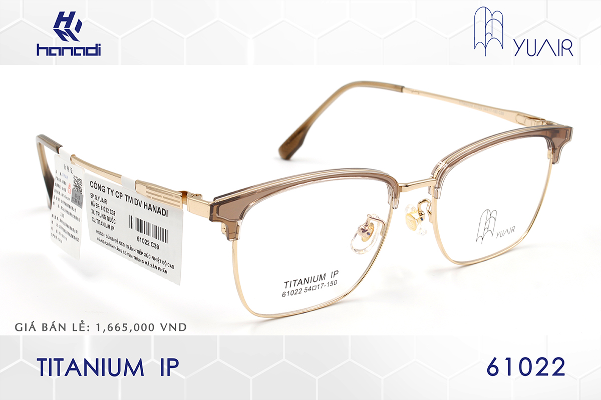 GỌNG TITANIUM YUAIR 61022