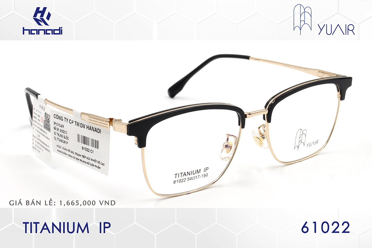 GỌNG TITANIUM YUAIR 61022