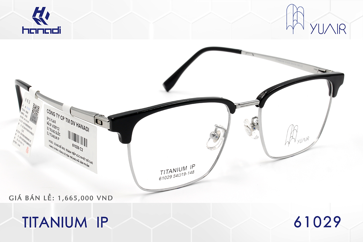 GỌNG TITANIUM YUAIR 61029