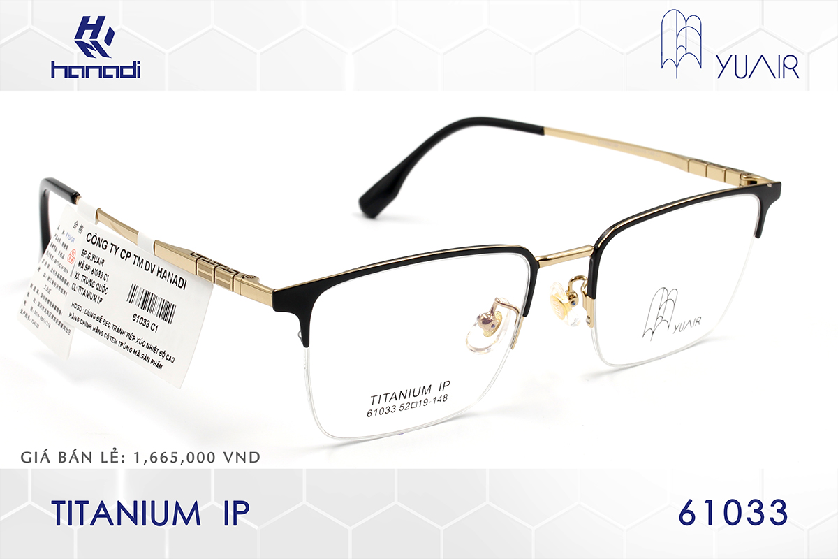 GỌNG TITANIUM YUAIR 61033