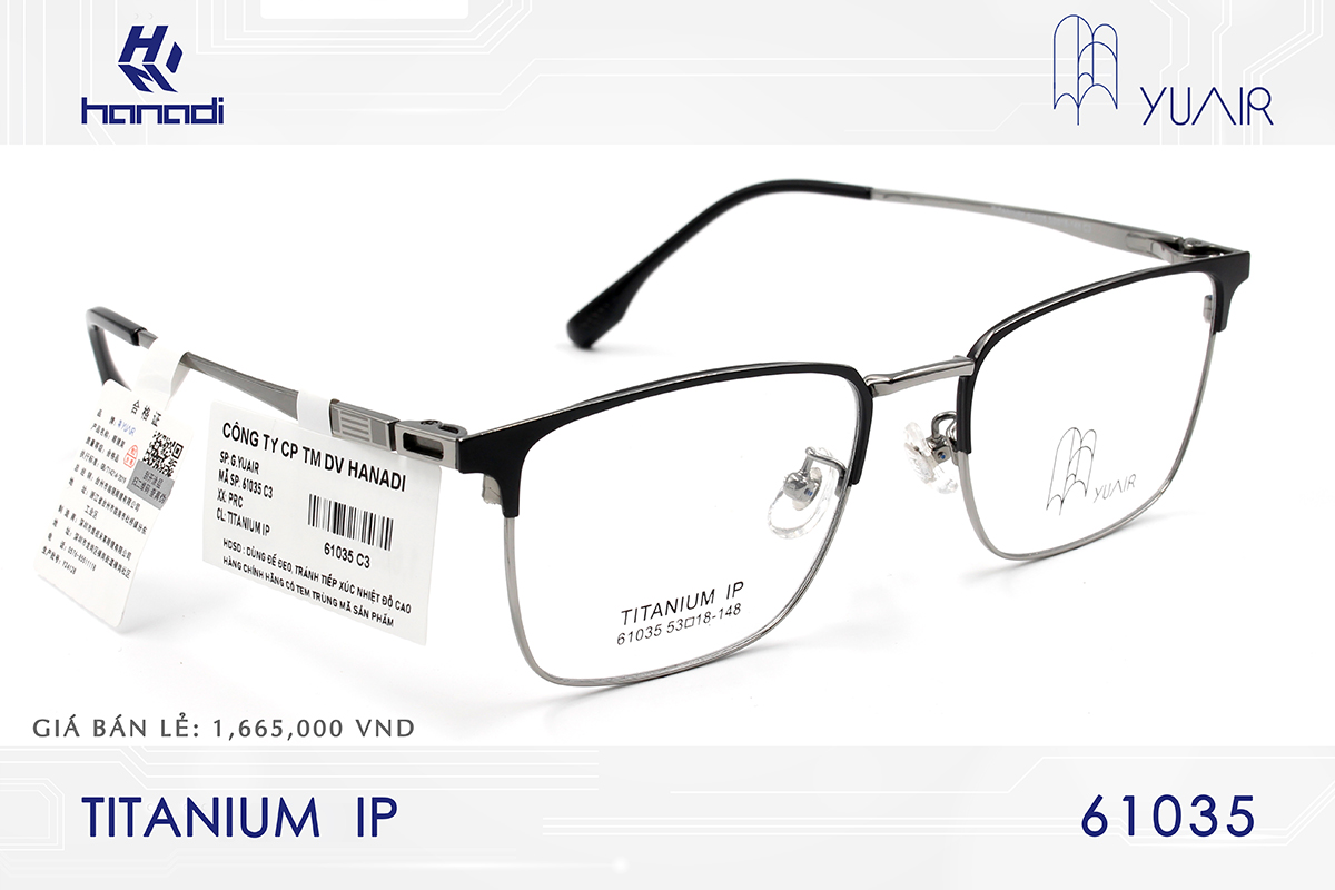 GỌNG TITANIUM YUAIR 61035