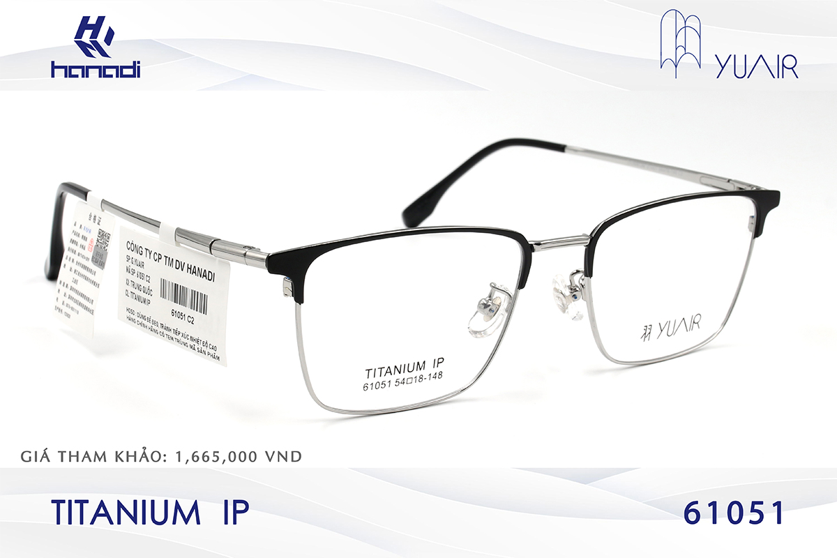 GỌNG TITANIUM YUAIR 61051