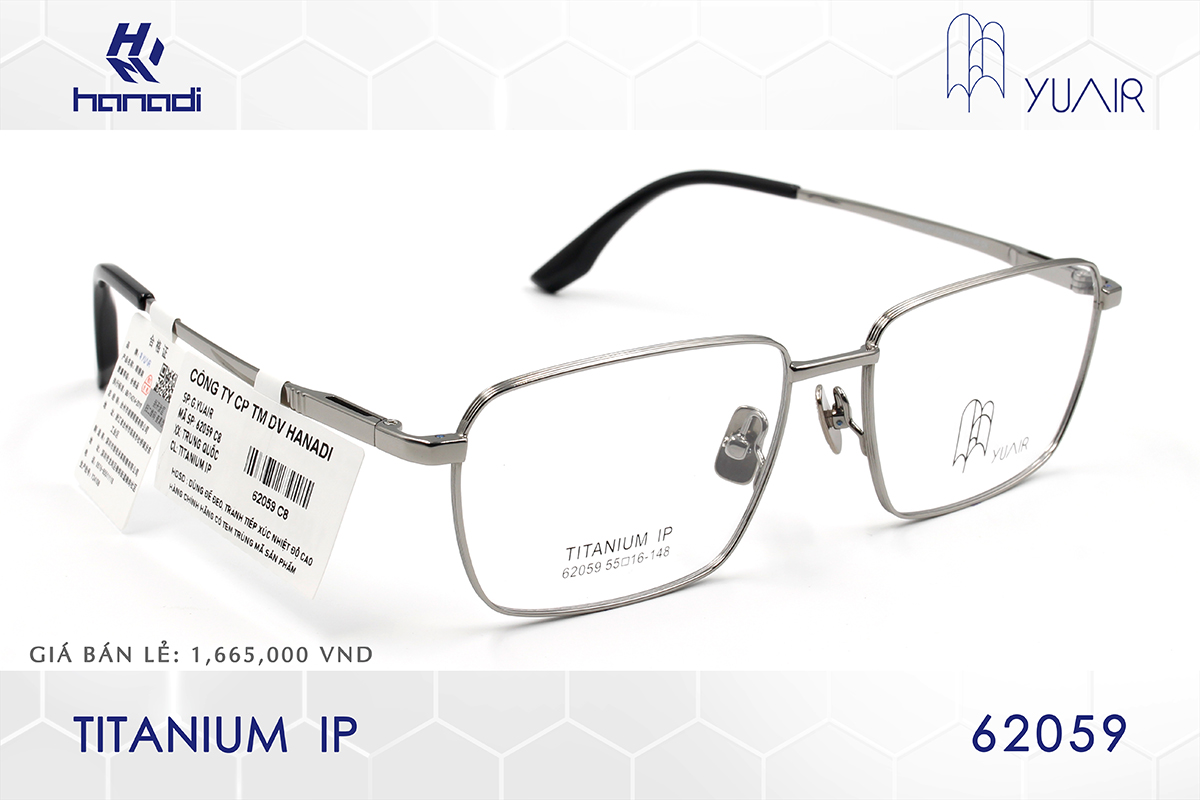 GỌNG TITANIUM YUAIR 62059